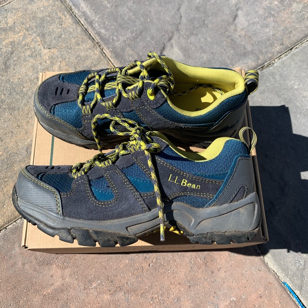 Boys LL Bean hiking & trail shoes